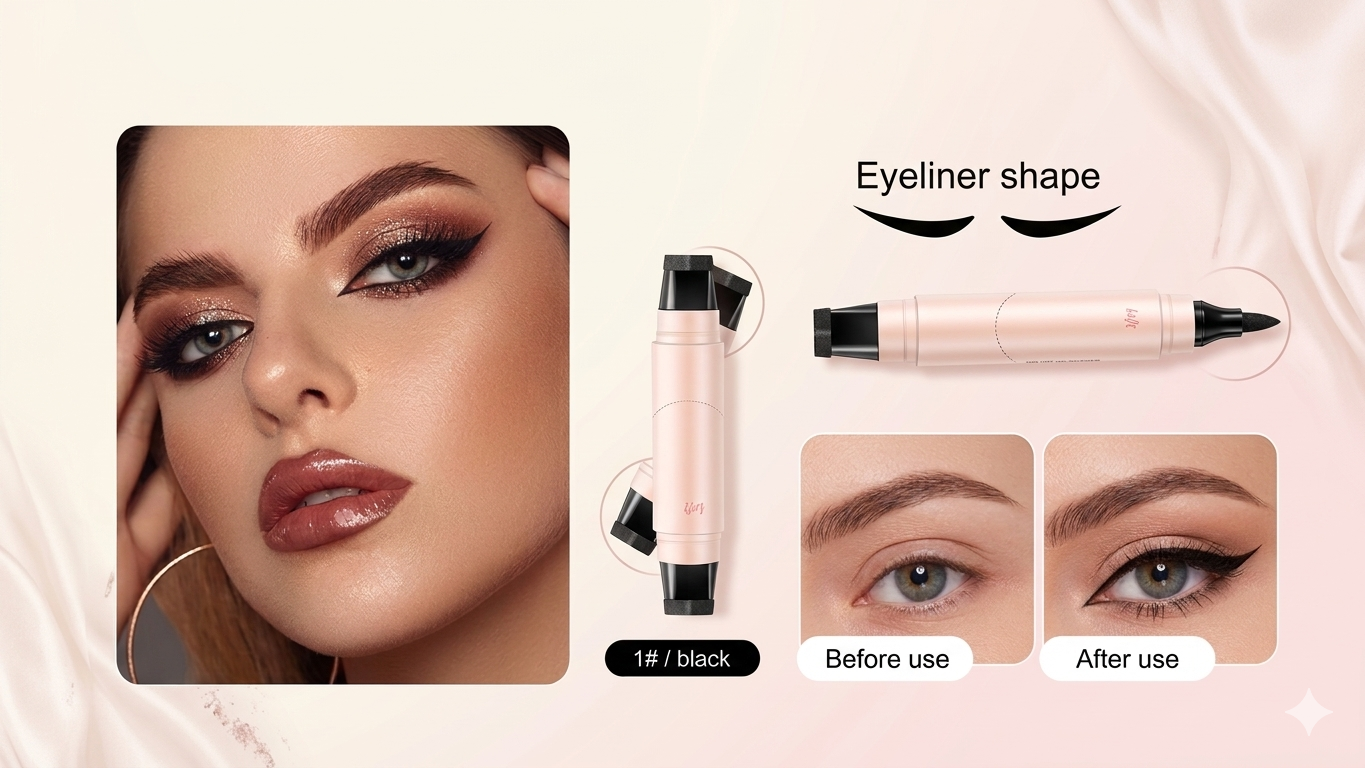 Rotating Eyeliner Stamp Pen