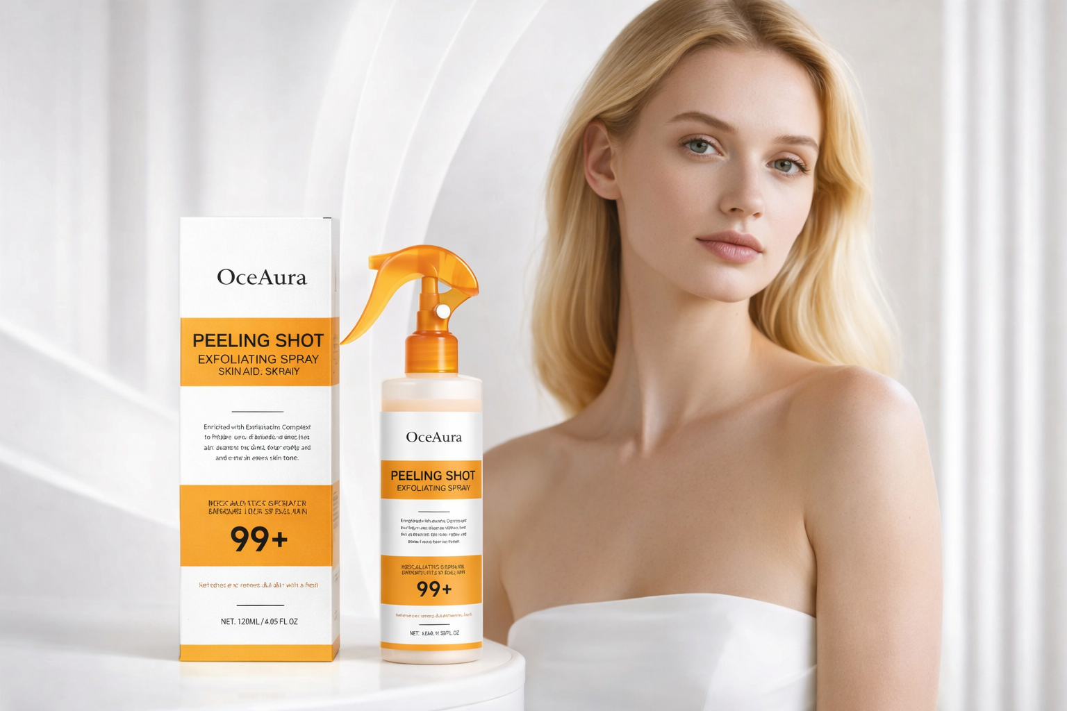 MYRONA Body Shot Kojic Acid Tumeric Spray