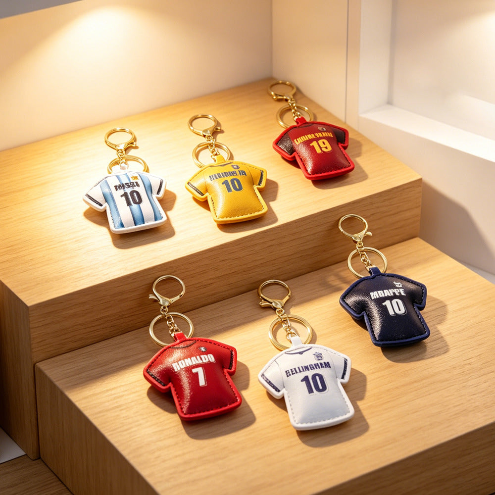 Football Jersey Keychain