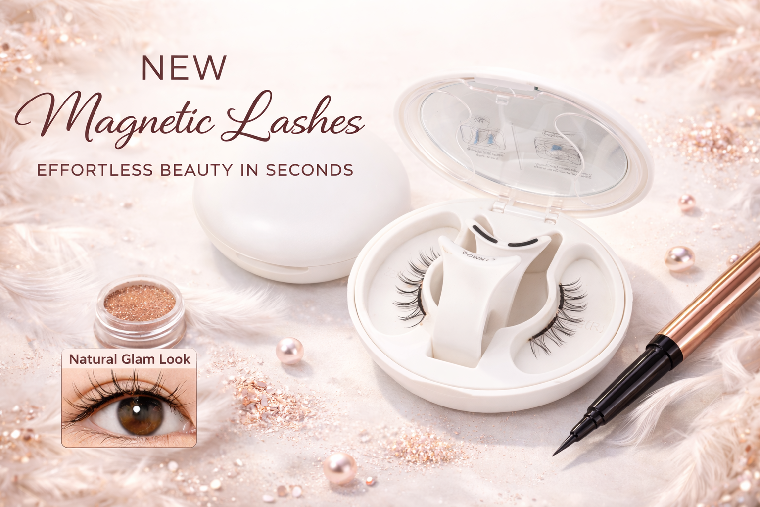 Magnetic False Eyelashes
