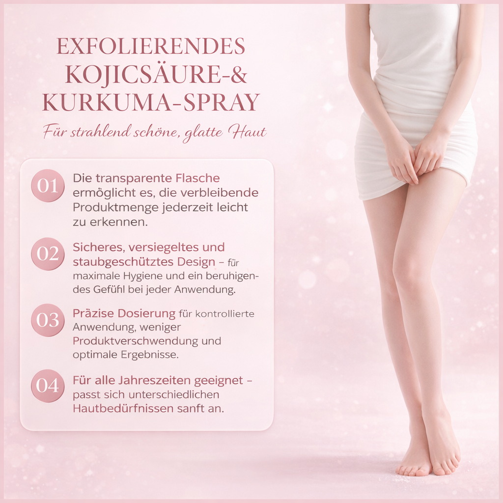 MYRONA Body Shot Kojic Acid Tumeric Spray